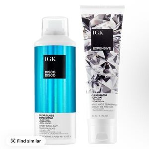 GK Disco Disco Clear Gloss Shine Spray - Blue